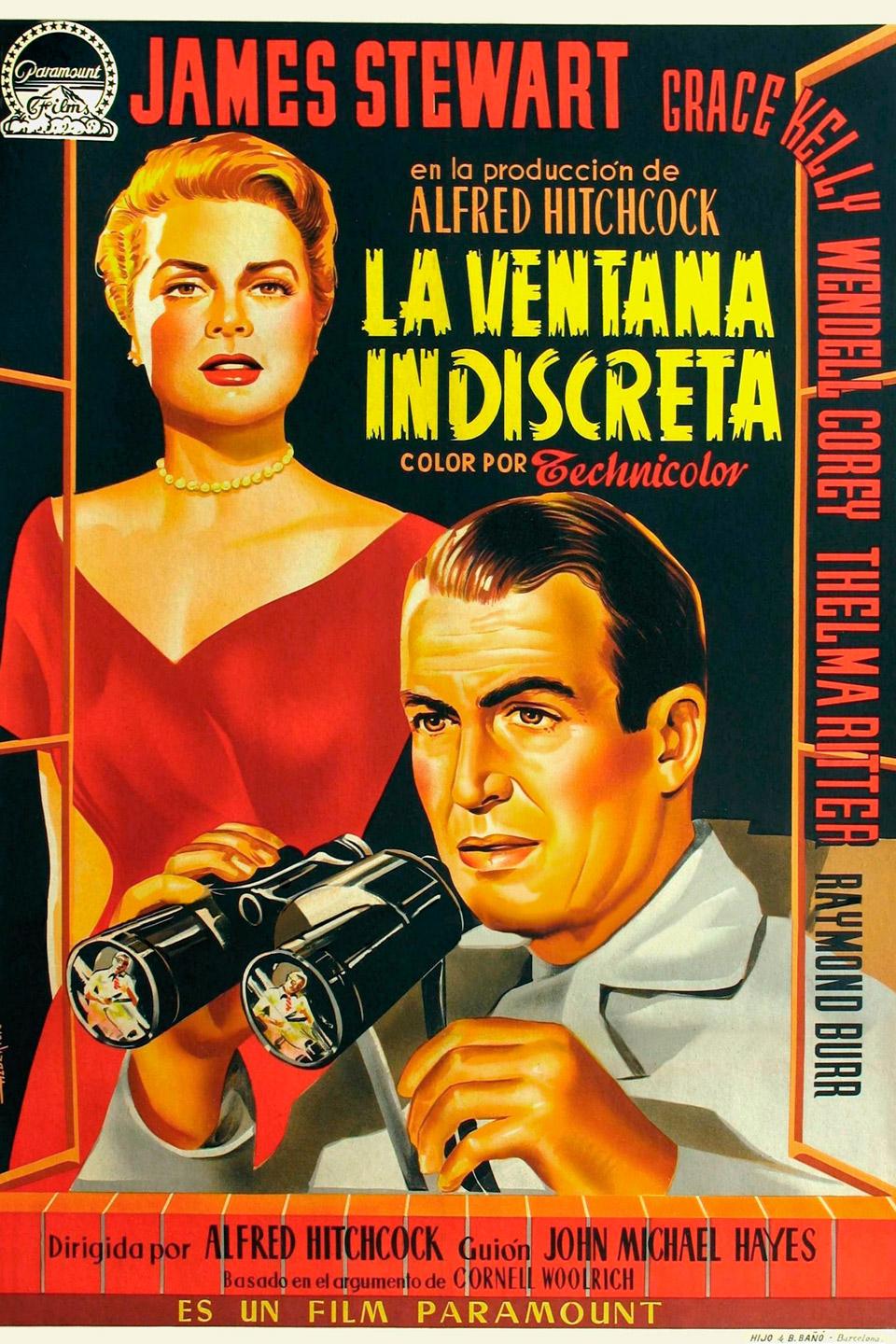 la ventana indiscreta - alfred hitchcock