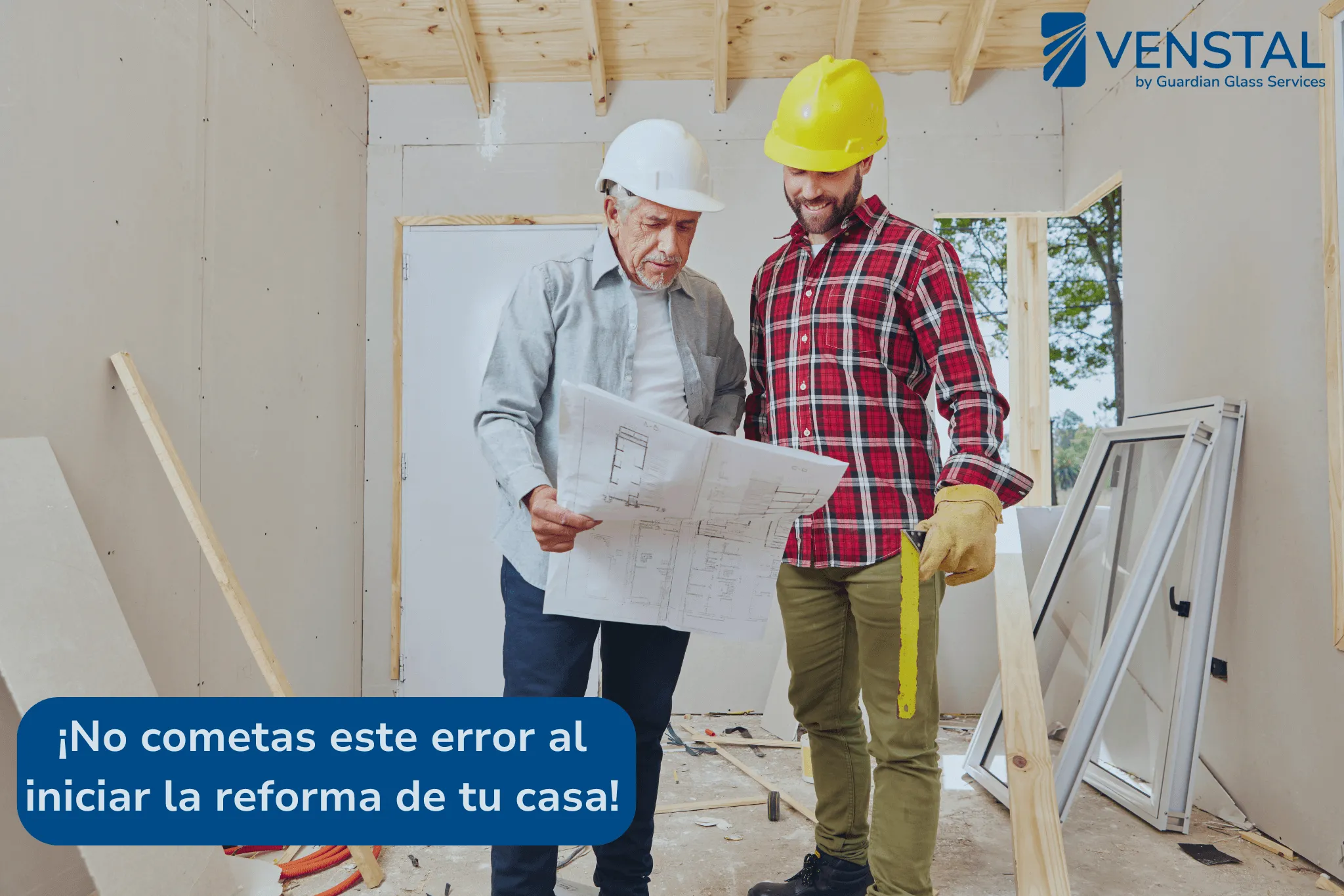 Reforma casa ventanas Venstal